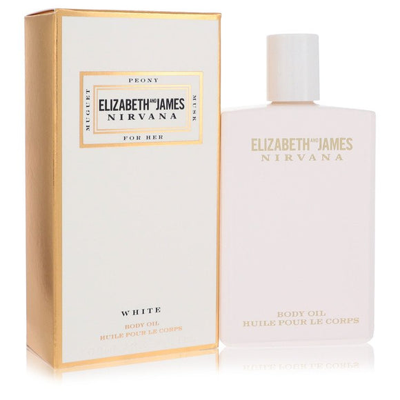 Nirvana White Body Oil By Elizabeth and James for Women 3.4 oz