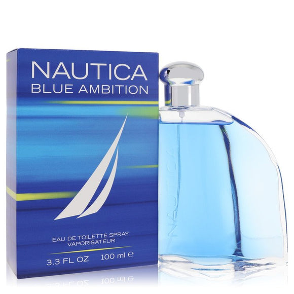 Nautica Blue Ambition Eau De Toilette Spray By Nautica for Men 3.4 oz