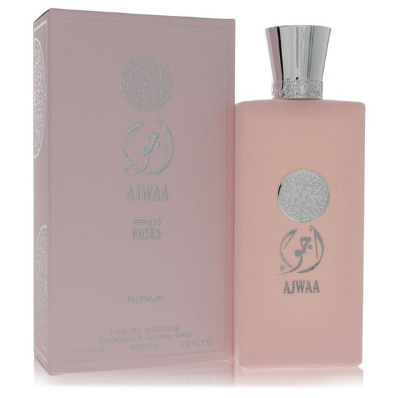 Nusuk Ajwaa Roses Perfume By Nusuk Eau De Parfum Spray for Women 3.4 oz