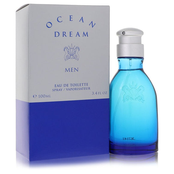 Ocean Dream Eau De Toilette Spray By Designer Parfums Ltd for Men 3.4 oz