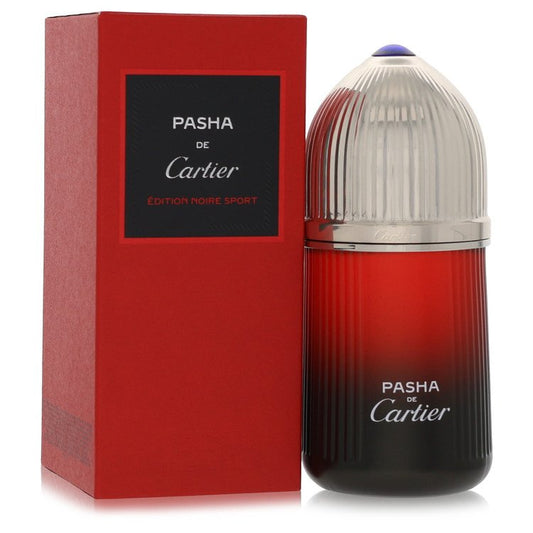 Pasha De Cartier Noire Sport Eau De Toilette Spray By Cartier for Men 3.3 oz