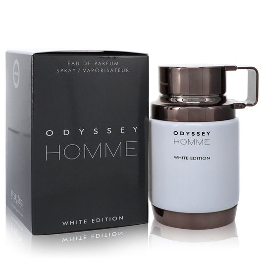 Odyssey Homme White Eau De Parfum Spray By Armaf for Men 3.4 oz