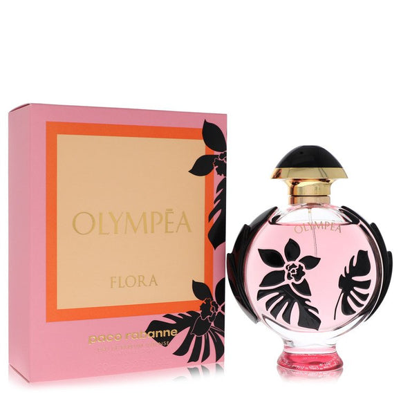 Olympea Flora Perfume By Paco Rabanne Eau De Parfum Intense Spray for Women 2.7 oz