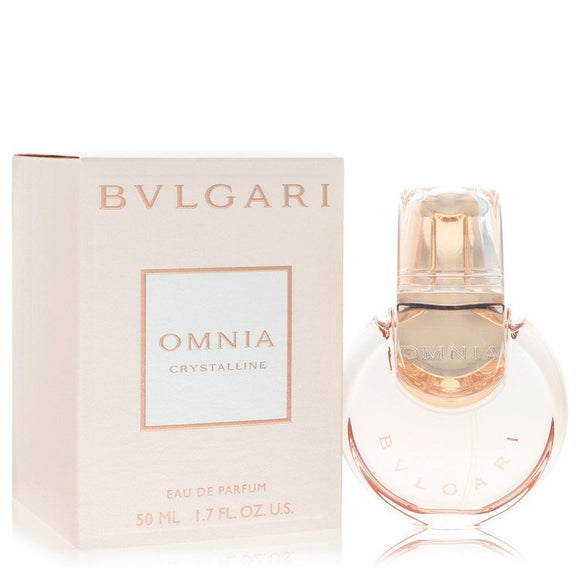 Omnia Crystalline Eau De Parfum Spray By Bvlgari for Women 1.7 oz