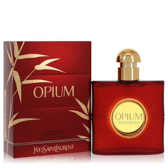 Opium Eau De Toilette Spray (New Packaging) By Yves Saint Laurent for Women 1.6 oz