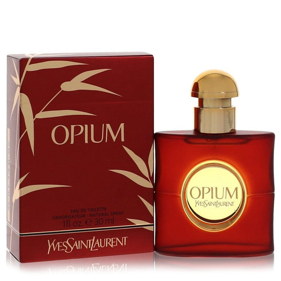 Opium Eau De Toilette Spray (New Packaging) By Yves Saint Laurent for Women 1 oz