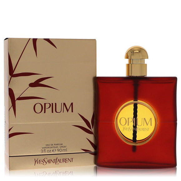 Opium Eau De Parfum Spray (New Packaging) By Yves Saint Laurent for Women 3 oz