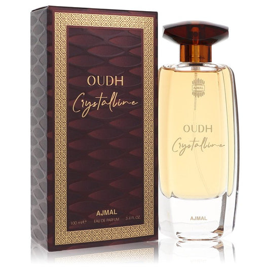Oudh Crystalline Eau De Parfum Spray By Ajmal for Women 3.4 oz
