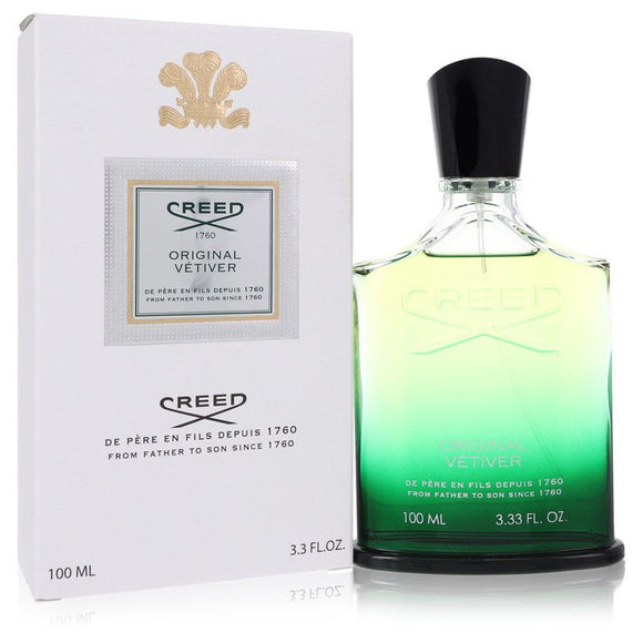 Original Vetiver Eau De Parfum Spray By Creed for Men 3.3 oz