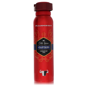 Old Spice Captain Cologne By Old Spice Deodorant Spray for Men 5 oz