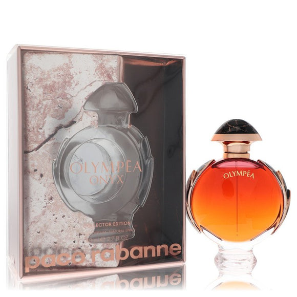 Olympea Onyx Eau De Parfum Spray Collector Edition By Paco Rabanne for Women 2.7 oz