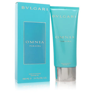 Omnia Paraiba Shower Oil By Bvlgari for Women 3.4 oz