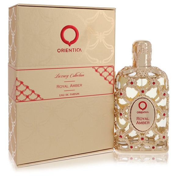 Orientica Royal Amber Eau De Parfum Spray (Unisex) By Orientica for Men 2.7 oz