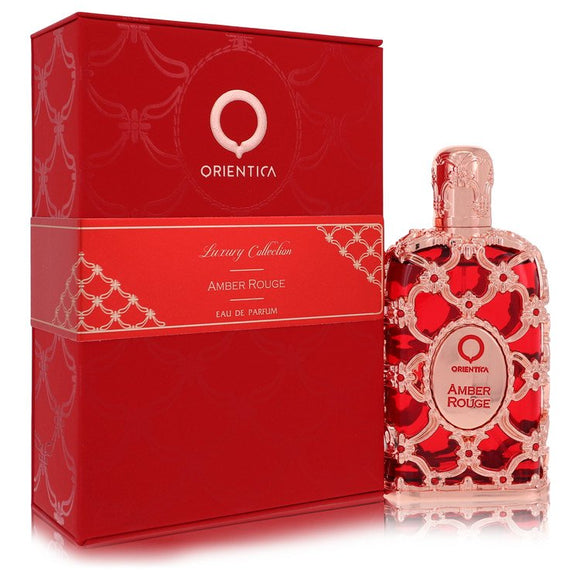 Orientica Amber Rouge Eau De Parfum Spray (Unisex) By Orientica for Men 2.7 oz