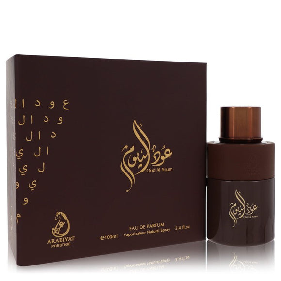 Oud Al Youm Eau De Parfum Spray (Unisex) By Arabiyat Prestige for Men 3.4 oz