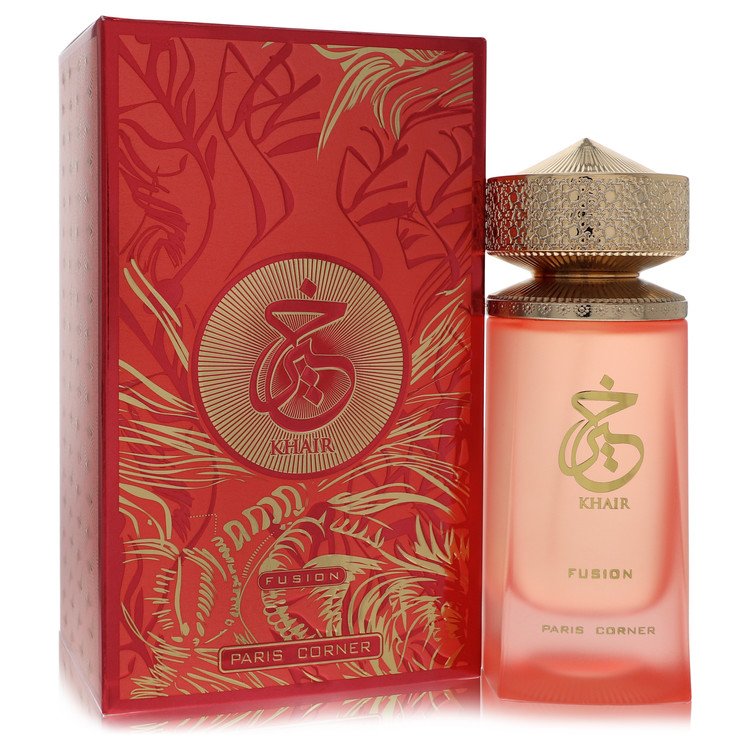 Paris Corner Khair Fusion Cologne By Paris Corner Eau De Parfum Spray (Unisex) for Men 3.4 oz