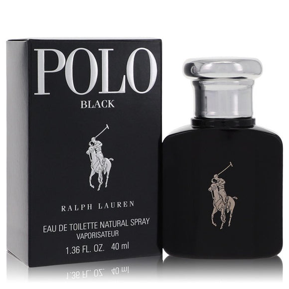 Polo Black Eau De Toilette Spray By Ralph Lauren for Men 1.4 oz