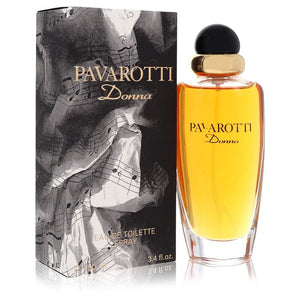 Pavarotti Donna Eau De Toilette Spray By Luciano Pavarotti for Women 3.4 oz