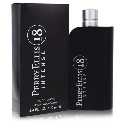 Perry Ellis 18 Intense Eau De Toilette Spray By Perry Ellis for Men 3.4 oz