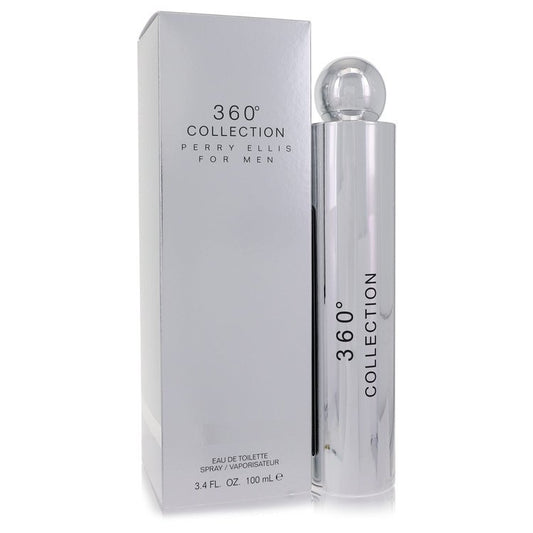 Perry Ellis 360 Collection Eau De Toilette Spray By Perry Ellis for Men 3.4 oz