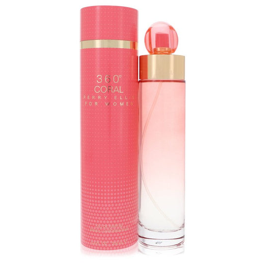 Perry Ellis 360 Coral Eau De Parfum Spray By Perry Ellis for Women 6.7 oz