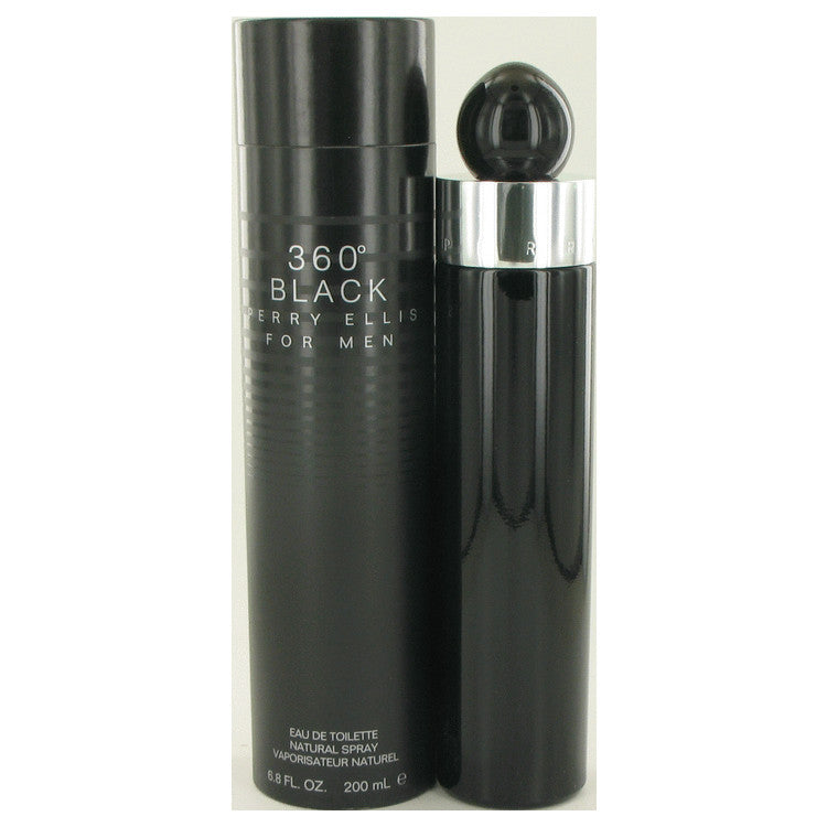 Perry Ellis 360 Black Cologne By Perry Ellis Eau De Toilette Spray for Men 6.8 oz