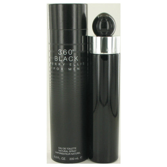 Perry Ellis 360 Black Cologne By Perry Ellis Eau De Toilette Spray for Men 6.8 oz