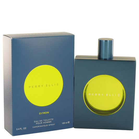 Perry Ellis Citron Eau De Toilette Spray By Perry Ellis for Men 3.4 oz