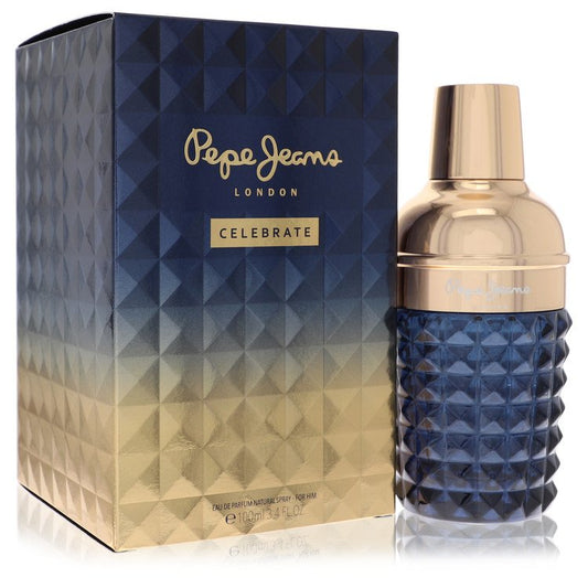 Pepe Jeans Celebrate Eau De Parfum Spray By Pepe Jeans London for Men 3.4 oz