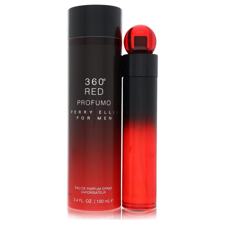 Perry Ellis 360 Red Eau De Parfum Spray By Perry Ellis 3.4 oz for Men