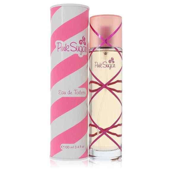 Pink Sugar Eau De Toilette Spray By Aquolina for Women 3.4 oz