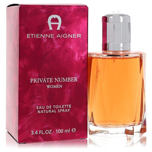 Private Number Eau De Toilette Spray By Etienne Aigner for Women 3.4 oz