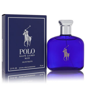 Polo Blue Eau De Toilette Spray By Ralph Lauren for Men 2.5 oz