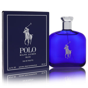 Polo Blue Eau De Toilette Spray By Ralph Lauren for Men 4.2 oz