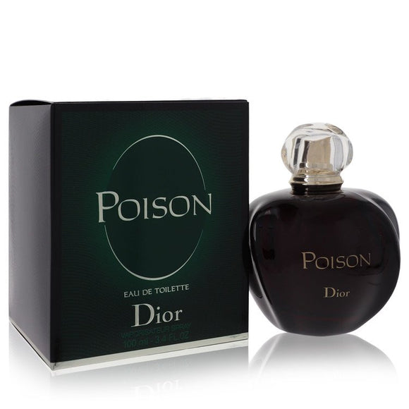 Poison Eau De Toilette Spray By Christian Dior for Women 3.4 oz