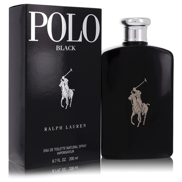 Polo Black Eau De Toilette Spray By Ralph Lauren for Men 6.7 oz