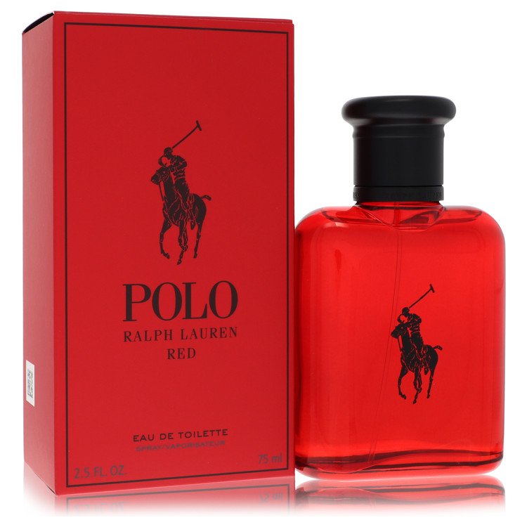 Polo Red Eau De Toilette Spray By Ralph Lauren for Men 2.5 oz