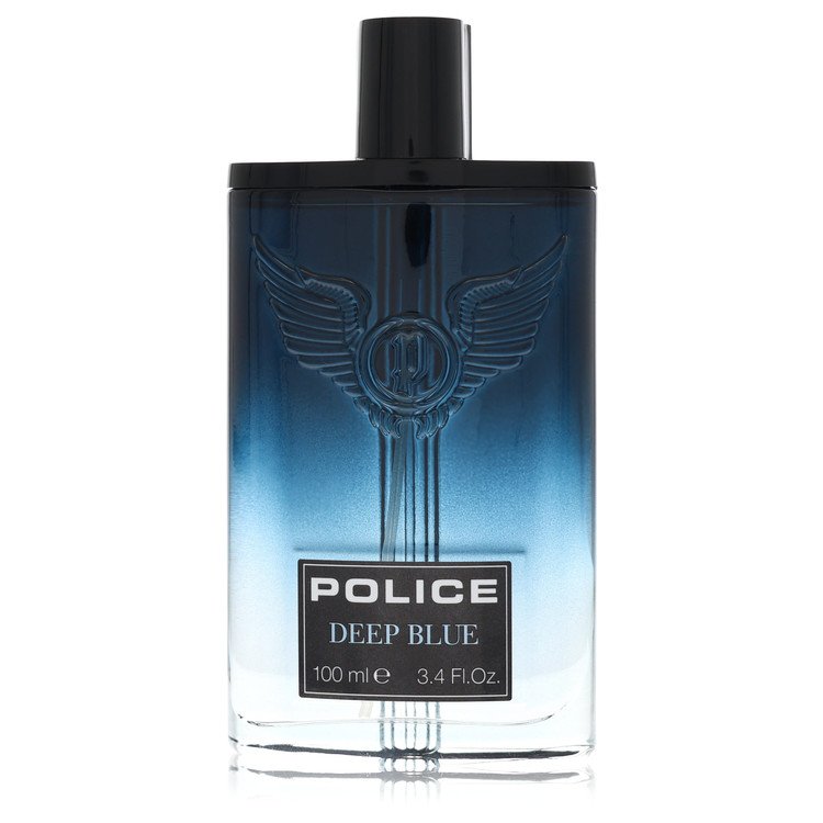 Police Deep Blue Eau De Toilette Spray (Tester) By Police Colognes for Men 3.4 oz