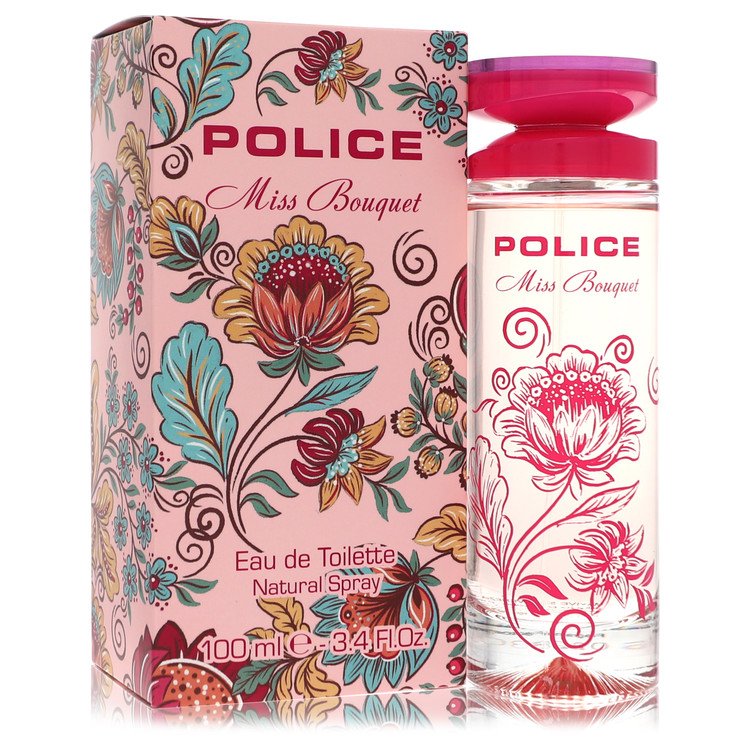 Police Miss Bouquet Perfume By Police Colognes Eau De Toilette Spray for Women 3.4 oz