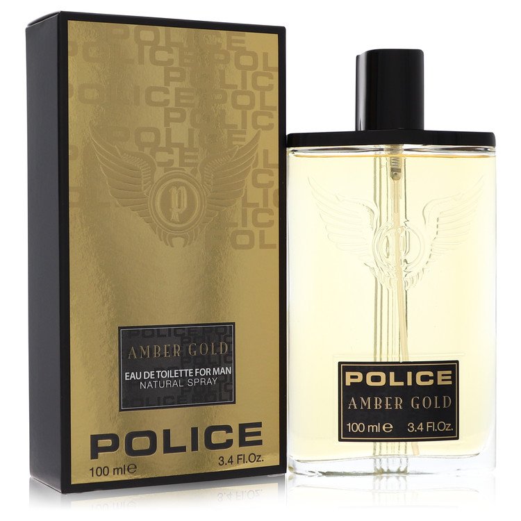 Police Amber Gold Cologne By Police Colognes Eau De Toilette Spray for Men 3.4 oz