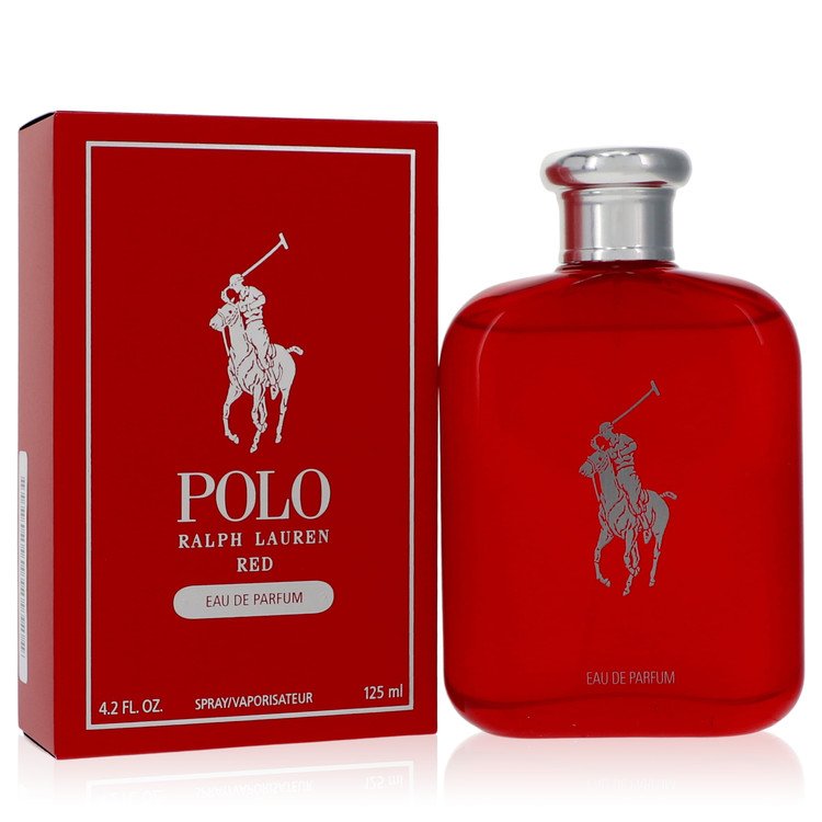Polo Red Eau De Parfum Spray By Ralph Lauren for Men 4.2 oz