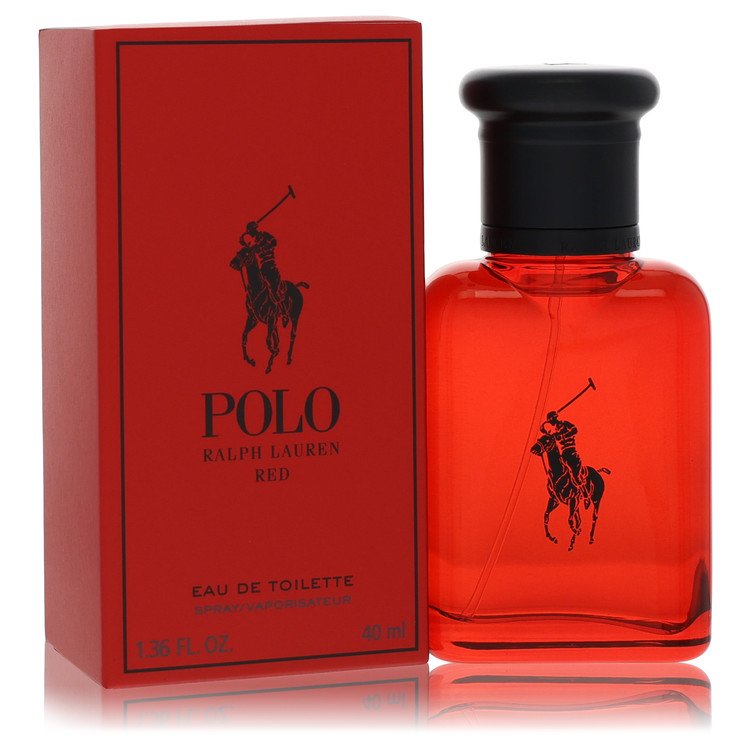 Polo Red Eau De Toilette Spray By Ralph Lauren for Men 1.3 oz