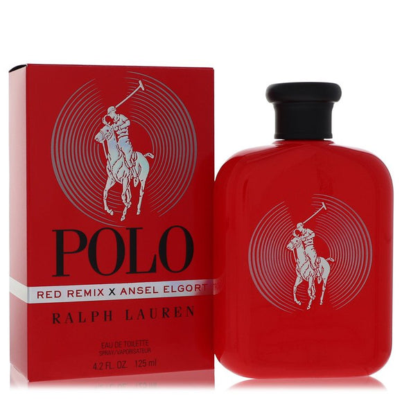 Polo Red Remix Eau De Toilette Spray By Ralph Lauren for Men 4.2 oz