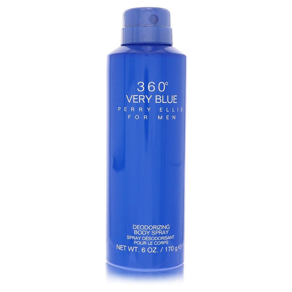Perry Ellis 360 Very Blue Body Spray (unboxed) By Perry Ellis for Men 6.8 oz