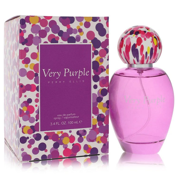 Perry Ellis Very Purple Eau De Parfum Spray By Perry Ellis for Women 3.4 oz