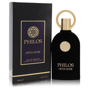 Philos Opus Noir Eau De Parfum Spray (Unisex) By Maison Alhambra for Men 3.4 oz