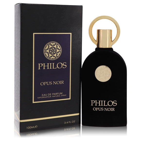 Philos Opus Noir Eau De Parfum Spray (Unisex) By Maison Alhambra for Men 3.4 oz