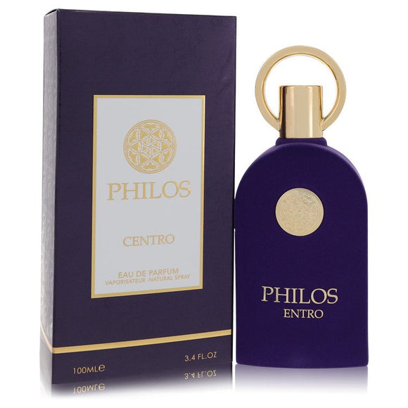 Philos Centro Perfume By Maison Alhambra Eau De Parfum Spray (Unisex) for Women 3.4 oz