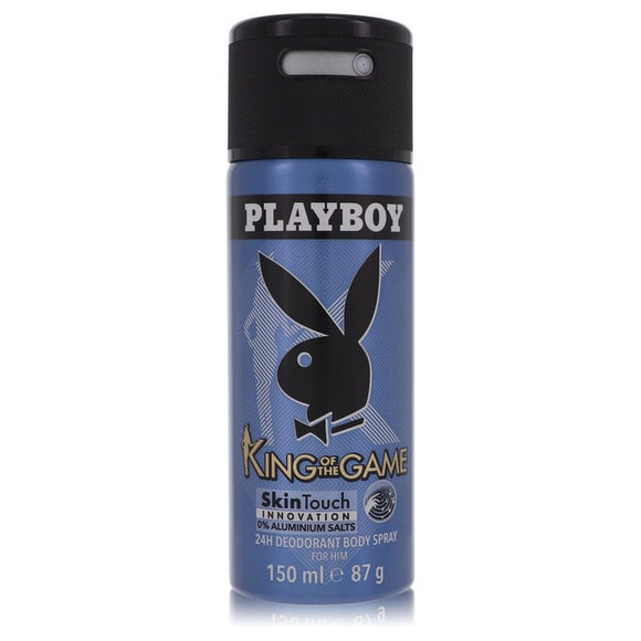 Playboy King Of The Game Deodorant Spray By Playboy for Men 5 oz