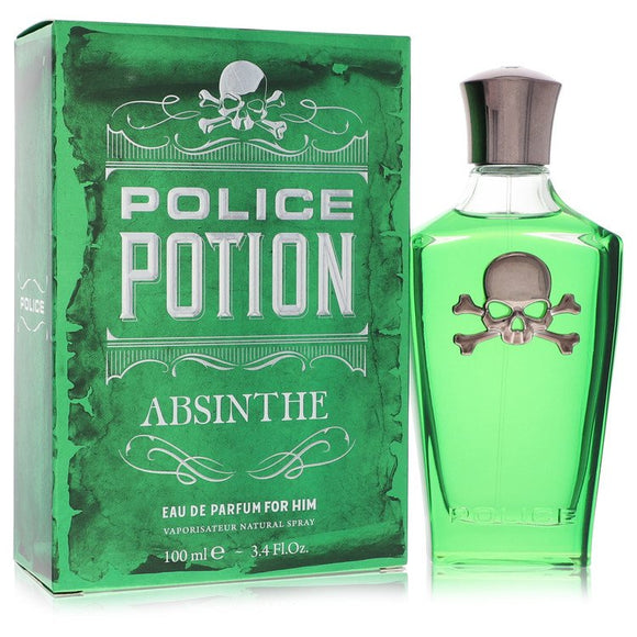 Police Potion Absinthe Cologne By Police Colognes Eau De Parfum Spray for Men 3.4 oz